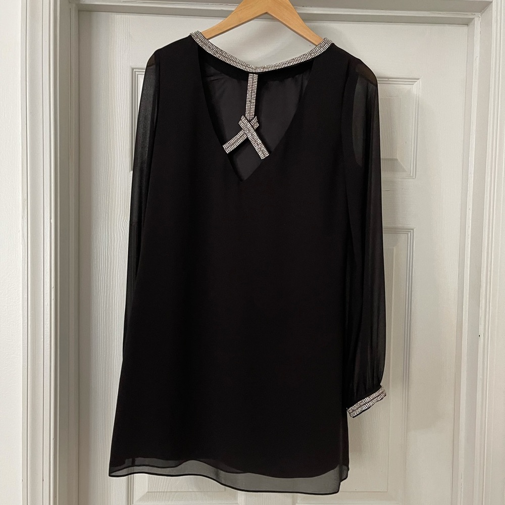 Guess black party dress size S